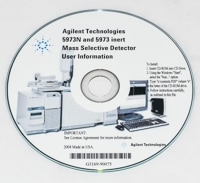 Agilent Technologies, 5973N and 5973 Inert MSD User Info., Part number: G3169-90075 