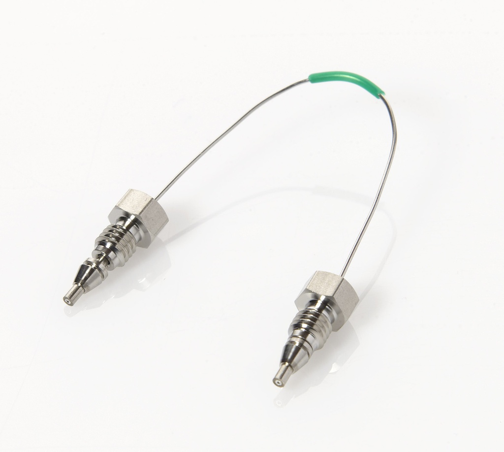 Assy, Capillary, 105mm x 0.17mm ID, w/Fittings, alternative to Agilent®, Part Number: G1312-87306Used for Model: 1100, 1200, 1260, G1312