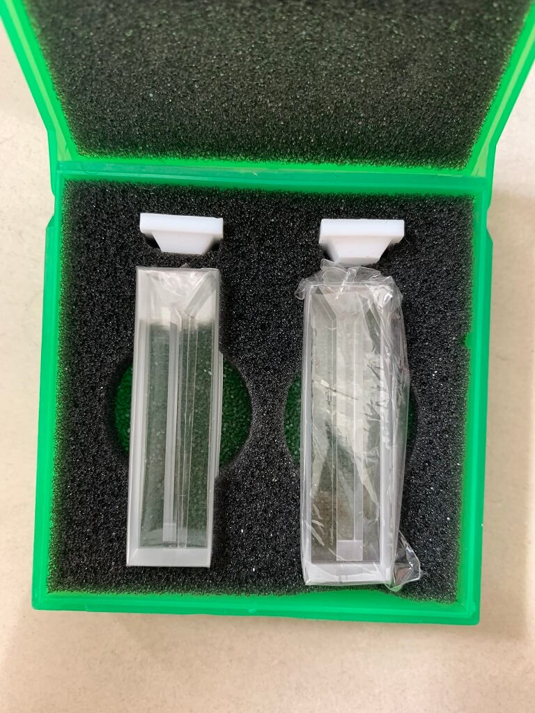 OPTIMA, 30006 Quartz 10(P) × 2 × 45  0.5 mL and 30007 Quartz 10(P) × 4 × 45  1.0 mL