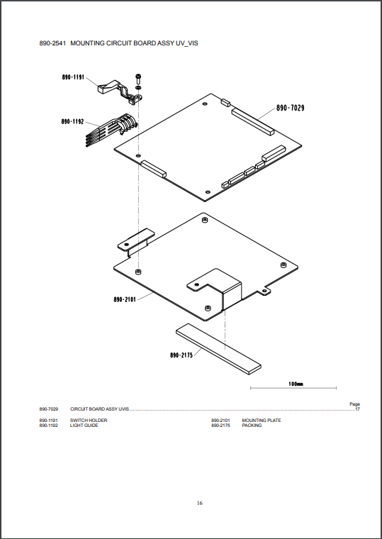 Hitachi 892-0322, 2-Position, 6-Port valve for 5310, kit