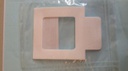 ChraSep C201352379, Sterile White PTFE sampling template with press 'hold' tab 4cm x 8cm, 10/pk