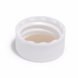 Agilent Technologies, 20-400 White Closed Top Cap, PTFE/Si, Part number: 5183-4303 