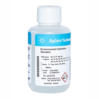 Agilent Technologies, Environmental Calibration Standard, Part number: 5183-4688 