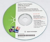 Agilent Technologies, Agilent 2100 Bioanalyzer How to Use CD, Part number: G2946-60002 