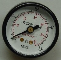 Agilent Technologies, Pressure Gauge,60 PSI, Part number: G1176-20565 