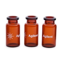 Agilent Technologies, Vial,HS,crimp,FB,10ml,ambr,cert,100PK, Part number: 5067-0227 