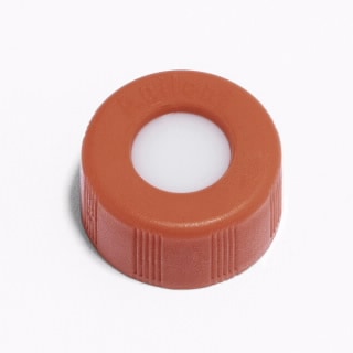 Agilent Technologies, BND Red Scr Cap PreSlit PTFE/Si septa100, Part number: 5190-7032 