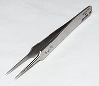 Agilent Technologies, Tweezers400SS, no.5 Tapered ETip 4-1/4in, Part number: 5188-9060 