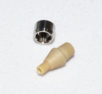 Agilent Technologies, Ferrules, beige + metal, OD 1/32 in, Part number: 5022-2169 