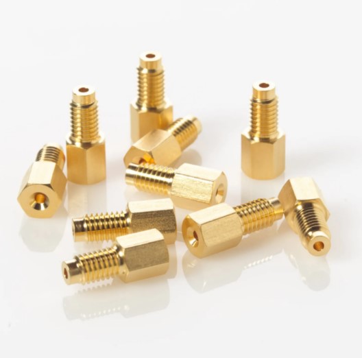 Screw, Comp., 10-32, 304SS, (Gold-Plated), 10/pk, alternative to Waters®, Part Number: 700002645Used for Model: ACQUITY® H-Class Bio QSM, ACQUITY® I-Class BSM, ACQUITY UPLC® BSM, Open Architecture UPLC®, nanoACQUITY UPLC® BSM/ASM