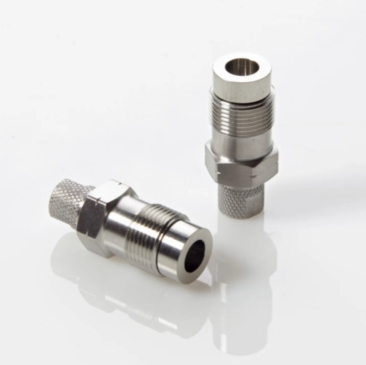 Cartridge Check Valve Housing, 2/pk, alternative to Waters®, Part Number: 700001108Used for Model: 510, 515, 525, 600, 610, 1515, 1525