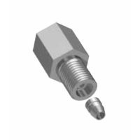 Fittings, 1/16'', SS, LG, 1 pc/PAK, Part Number: 6000-211-1