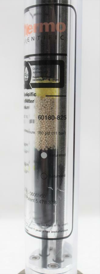 Cartridge Filter, Indicating Triple (H2O, O2, HCs), He Preconditioned for GCMS, Part Number: 60180-825