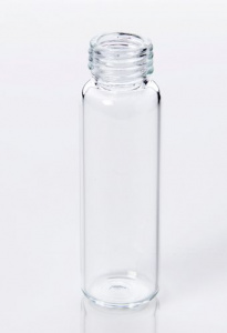 G20163-C41044,  20mL Clear Glass (22.6x75.5mm) Radius Bottom 18mm Screw Headspace Vial, 100/pk,