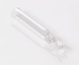 G20163-C11068,  50-300 uL Clear Glass Bottom Spring (6x29mm) Wide Mouth Insert, 100/pk,