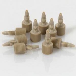 G20163-C11240, alternative to part# 5063-6591, ED020005, Fingertight One Piece 10-32 PEEK Male Nut/Ferrule for 1/16&quot;, OD Tubing, 10/pk, Comparable to OEM # 5063-6591, ED020005,