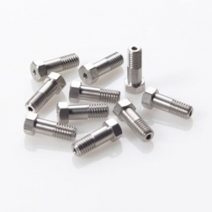 G20163-C12615,  Nut 10-32 Stainless Steel Male 0.625&quot;, Length for 1/16&quot;, OD Tubing, 10/pk,