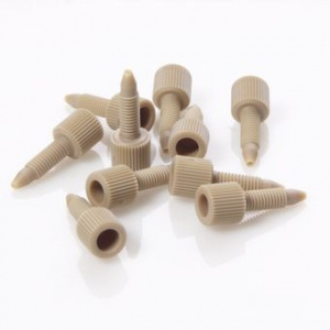 G20163-C11244,  Fitting 10-32 Fingertight PEEK Long Male One Piece for 1/16&quot;, OD Tubing, 10/pk,