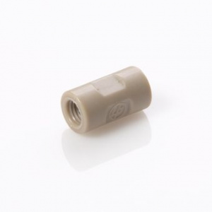 G20163-C11931, Connector Union PEEK 0.020&quot;, (0.50mm) Thru-Hole with 1/4-28 Ports (Union Body Only),