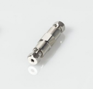 G20163-C11912, Connector Union ZDV Stainless Steel 0.010&quot;, (0.25mm) Thru-Hole for 1/16&quot;, OD Tubing (Union + Fittings),