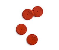 C5181-3383-50, Septa , Partial Thru hole Red 11mm 50/PK, alternative to Agilent part 5181-3383-50