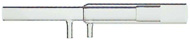 Semi Demountable Quartz Torch Body, 6mm OD side arms for Finnigan Element, alternative to OEM Part# S85012