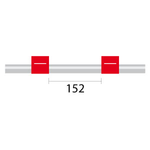 PVC Pump Tube 2tag 1.14mm ID Red/Red (PKT 12), alternative to OEM Part# 8003-0459