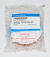 Agilent Technologies, Exit End Cap - Silco Steel Coated, Clea, Part number: 393050213 