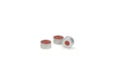 [C2318-1293782] Agilent Technologies, 11mm Red Rubbr Crmp cap, certified FEP spta 100, Part number: 5181-1210 