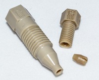 [C2318-1346602] Agilent Technologies, Adaptor,Rheodyne,PEEK,tubg 1/16in.,1/pk, Part number: RE6000076 