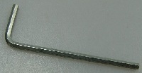 [C2318-1370382] Agilent Technologies, Hex, L-Wrench, 2.5-mm, Part number: 1341002500 