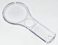 [C2318-1423832] Agilent Technologies, Magnifier, 3x,  6x,  paddle, plastic, Part number: G2855-40001 