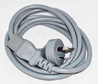 [C2318-1442762] Agilent Technologies, Cable 3 wire main c/w plug/skt  , 1/pk, Part number: 5910007600 