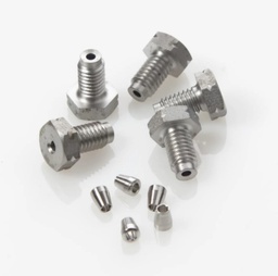 [C2313-19610] Compression Screws &amp; Ferrules, 1/16&quot;, SS, 5/pk, alternative to Waters®, Part Number: WAT025604Used for Model: 717, 2690, 2690D, 2695, 2695D, 2790, 2795, Alliance®