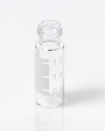 [G20163-C11056] G20163-C11056,  2mL Clear Glass (12x32mm) with Graduated Marking Spot Wide Mouth 9-425 Screw Vial, 100/pk,