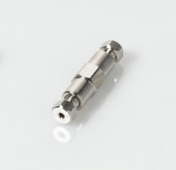 [G20163-C11912] G20163-C11912, Connector Union ZDV Stainless Steel 0.010&quot;, (0.25mm) Thru-Hole for 1/16&quot;, OD Tubing (Union + Fittings),