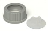 [C5063-6531] C5063-6531, Bottle cap with 3-hole insert, alternative to Agilent part 5063-6531