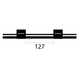 [C2316-740880] Viton Pump Tube 2tag 0.76mm ID Black/Black (PKT 12), alternative to OEM Part# 3710043600