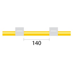 [C2316-761380] Solva Flex Pump Tube 2tag 1.02mm ID White/White (PKT 12), alternative to OEM Part# 3710035000